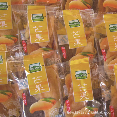 麗江特產(chǎn)得一果脯新品來襲 雪山農(nóng)場(chǎng)散裝芒果脯，品味高原陽光的甜蜜